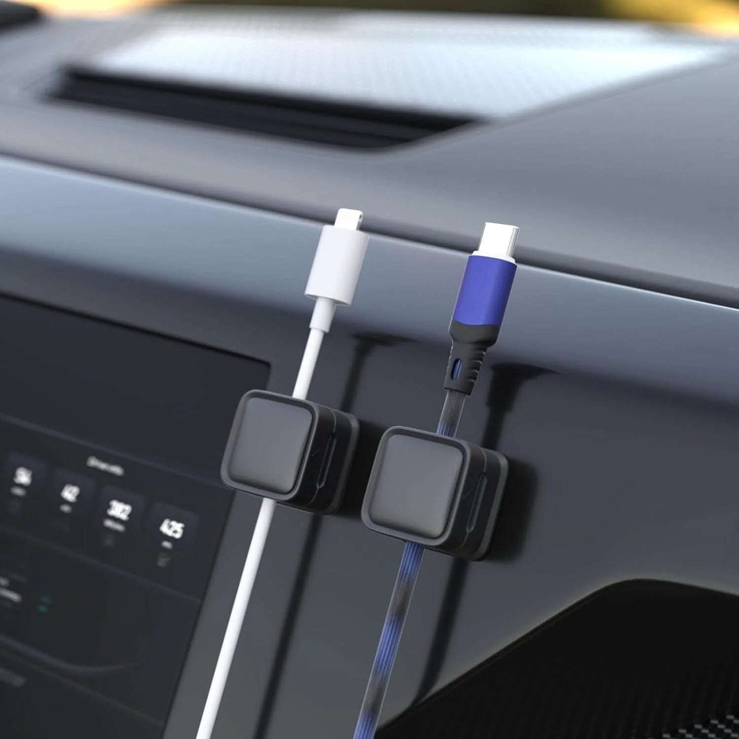 Magnetic Cable Management Clip for Office and Desk Use