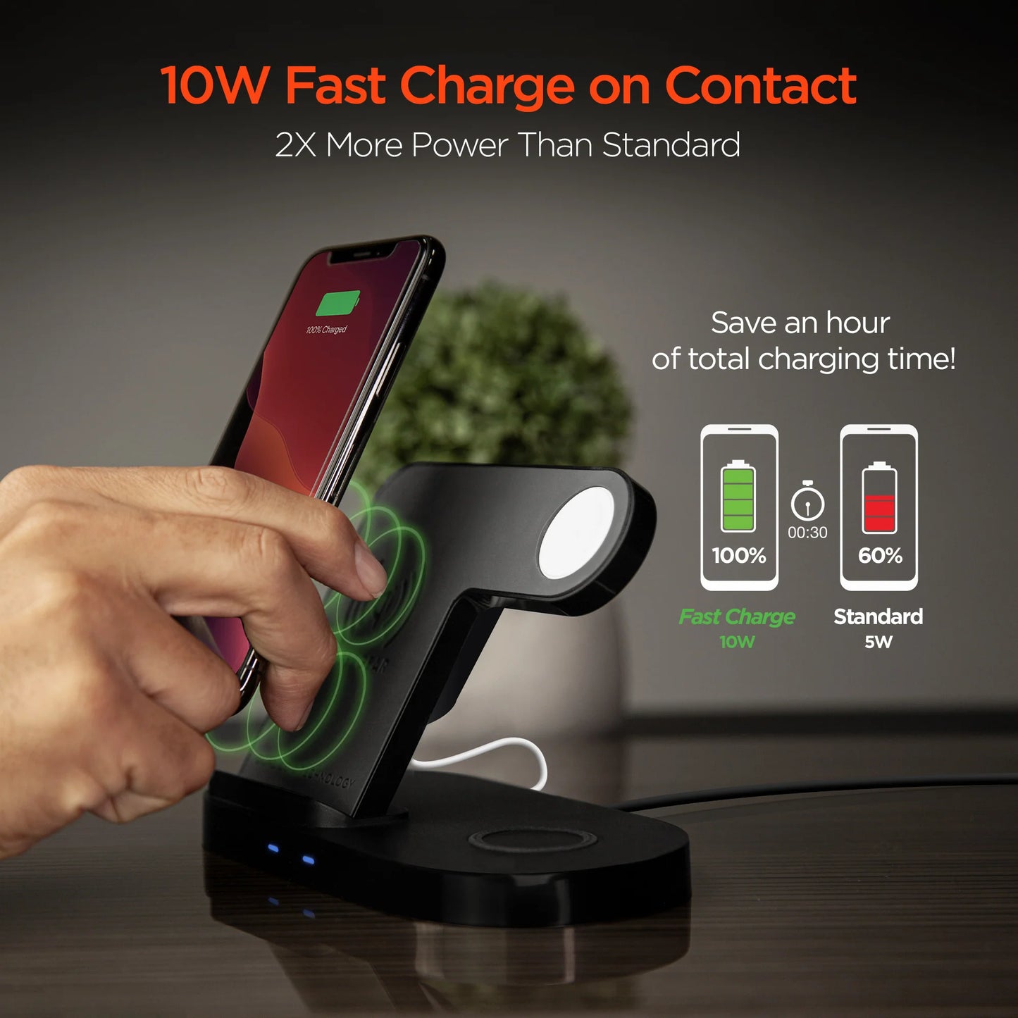 Hypergear 3-in-1 Wireless Charging Station