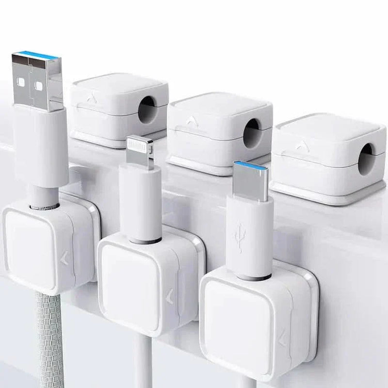 Magnetic Cable Management Clip for Office and Desk Use