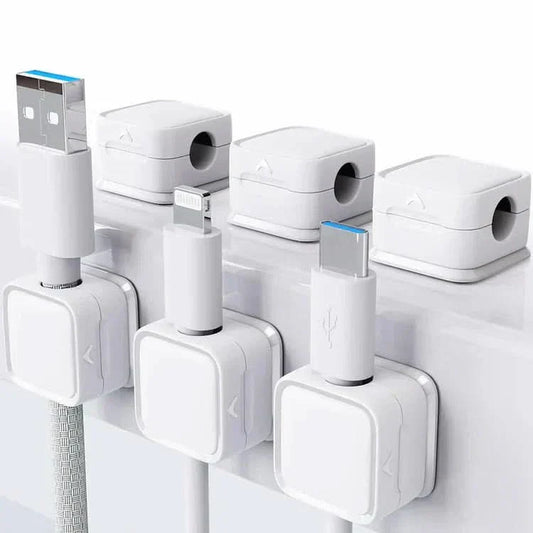 Magnetic Cable Management Clip for Office and Desk Use