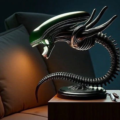 ALIEN LAMPS Alien Lighting Stand, Bedroom Home Decoration Lighting Resin Ornament